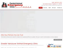 Tablet Screenshot of emergencyclinic.ca